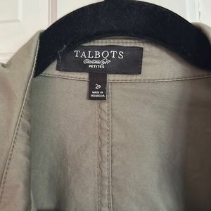 Talbots 2P light coat